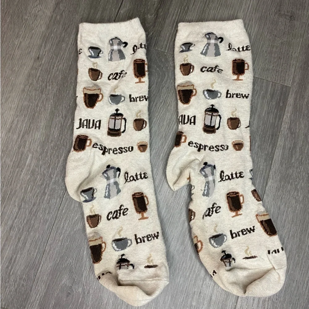 Coffee Themed Socks